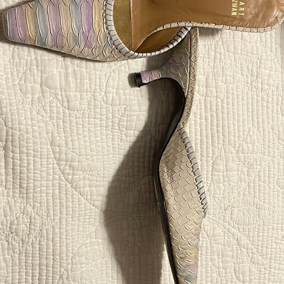 Stuart Weitzman. Rainbow coloured Python - Picture 2 of 4